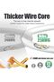 كابل إنترنت CAT 6 بطول 40 مترًا - أبيض 40 مترًا - 2