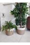 2 Pieces Basket Flower Pot Organizer Basket Flower Pot Gift Basket - 5