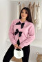 Pink Bow Knitwear Cardigan - 5