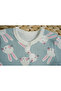 Rabbit Blue Baby Girl Romper - 2