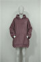 Welsoft Hooded Plush Oversize Sweet Poncho / Robe