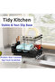 Dish Drying Rack for Kitchen Counter, 2 Tier Stainless Steel crockery Drying stand - 4