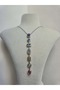 Non-Tarnish Steel Stone Y Necklace - 2