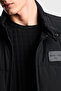 Quilted Logo Regular Fit Stand Collar Coat Men's Coat Em003278 Af18499 Uc001 - 4