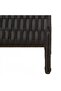 Room Divider 4 Panels Black Poly Rattan - 7