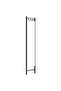 4-Panel Room Divider White 160x220 cm Fabric - 5