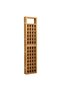 5-Panel Room Divider/Trellis Solid Fir Wood 201.5x180 cm - 4