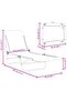 Folding Sun Loungers 2 pcs Steel and Fabric Grey - 3