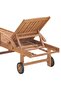 Sun Loungers 2 pcs Solid Teak Wood - 8