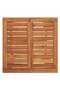 Garden Bar Table 60x60x105 cm Solid Wood Acacia - 4