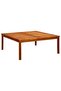 Garden Coffee Table 110x110x45 cm Solid Acacia Wood