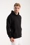 Unisex Oversize Sweatshirt Hoodie with Fleece Inside - 2