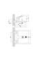 Milano Fredo 3-in-1 Bath Mixer Set | Basin & Shower Mixer | Stylish Silver Finish - 3