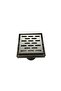 Milano 10x10 Stainless Steel Concealed Floor Drain | Stylish & Durable | 5 Year Warranty
