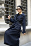 Tied Trench Coat with Bag Gift - 2