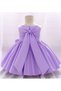 Baby Girl Square Collar Dress Birthday Dress Girls Children Evening Dress Elegant Princess Dress - 2