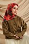 وشاح حرير تويل 11483-24 - 5