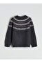 Zero Roba Collar Boys' Knitwear Sweater for Style Enthusiasts from Uzg Store - 6