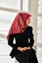 Tivil Silk Scarf Ist 11484 - 26 Pomegranate Flower Striped Pattern - 5