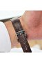 Hm27437S01-4 Leather Band Men's Wristwatch - 5
