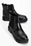 Women's Elastic Zippered Black Fur-Lined Non-Slip Rubber Sole Guaranteed Winter Boots - 7