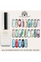 3D Snow White Cat Eye Gel Polish – 15ml UV/LED Soak-Off Shimmer Gel, Long-Lasting Gloss Nail Art - 7