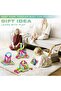 Magnetic Balls and Rods Set, Educational Magnet Building Sticks Blocks 3D Puzzle Toy for Kids - 5