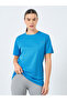 Reflective Text Basic Short Sleeves Top - 3
