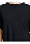 Black Oversized Ribbed T-Shirt and Pants Co-Ords - 3