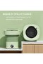 Small Portable Washing Machine, 6L, Wringer Function, 3 Washing Programs, Green - 2