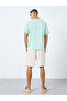 Men Graphic Print T-Shirt and Shorts Set - 4