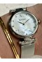 Silver Color Roman Number Dial Women's Watch with Wicket Strap - 2