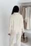 Zipper Detailed Wick Knitted Knitwear Bottom-Top Set Aw25Au0018 - 7