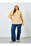 Plus Size Brown Slogan Print T-Shirt - 3