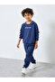 Toddler Boys Slogan Print Sweatshirt and Joggers Set
