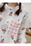 Women Flano Pocket Detail Top and Checked Pyjama Set - 5