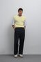 Yellow Knitted Men's Knitwear Vest - 2
