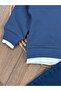 Denim Pants Double-Sided Hat Hb Embroidered Sweatshirt 3-Piece Baby Boy/Child Set - 6