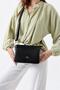 Multi-Compartment Long Strap Soft Leather Very Useful Crossbody and Shoulder Bag - 8