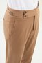 Straight Super Slim Fit Belt Detailed Buckle Men's Trousers Beige - 38339.25K - 2