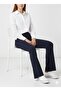 Spanish Flare Pants A1106 Navy Blue - 4