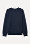Men's Brick Red Crew Neck Sweater - 5