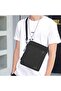 Sling Bag 203 - Black | Large Capacity with Multi-Compartmental Storage | Water Resistant | A - 2