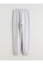 Lcw Kids Gray Girl's Jogger Sweatpants with Elastic Waist - 4