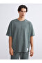 Özmarka New Season Crew Neck Short Sleeve Men's Sweatshirt