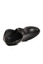 Black Slim Fit Fleece Lined Zippered Heeled Women's Boots 262325 Z - 4