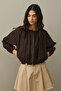 Zippered Bomber Jacket Bitter Brown - 5