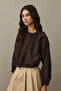 Zippered Bomber Jacket Bitter Brown - 7