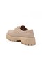 Beige Skin Thick Sole Women's Casual Shoes 572451 Z - 4
