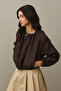Zippered Bomber Jacket Bitter Brown - 6